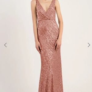 Jenny Yoo Billie English Rose dress NWT 8